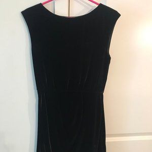 Black Velvet Theory Dress